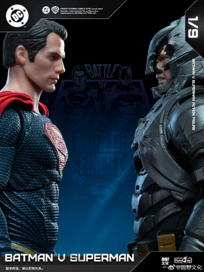 جديد الأصلي فندانجوي باتمان الخامس سوبرمان: فجر العدالة 1/9 باتمان سوبرمان عمل نموذج لجسم تمثال مجموعة فاخرة لعبة مخصصة #3
