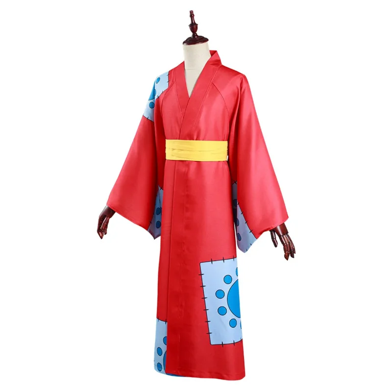 

2025 New D. Cosplay Costume Kimono Japan Anime Monkey D. Luffy Wano Country Outfits Halloween Carnival Suit Ro★★★hh
