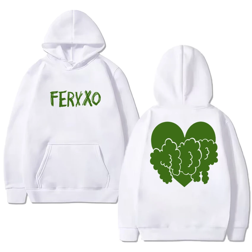 

High Quality FERXXO Feid album music printed Sweatshirt Men women harajuku fashion Hoodies Unisex Fleece Long sleeve pullovers