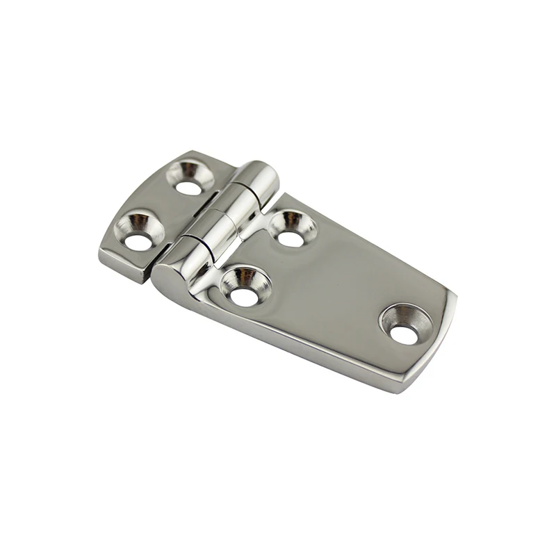 2pcs Boat Door Hinge Marine 316 Stainless Steel Hinge Short Side Door Hinge for Yacht Boat RV Marine Door Hinge