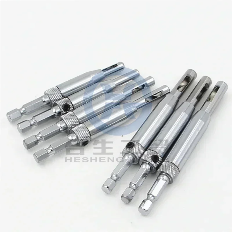 التلقائي مركز مثقاب مجموعة الذاتي توسيط المفصلي Tapper الأساسية الطيار ثقب الناخس أداة نجارة لاستبدال باب الخزانة #3