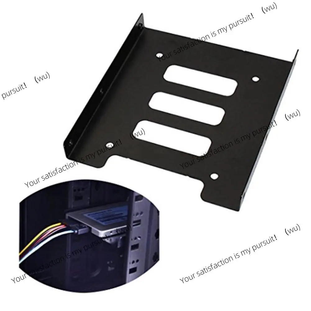 2.5-Inch SSD hard disk to 3.5-inch metal adapter, docking station, hard disk bracket, suitable for PC hard disk chassis