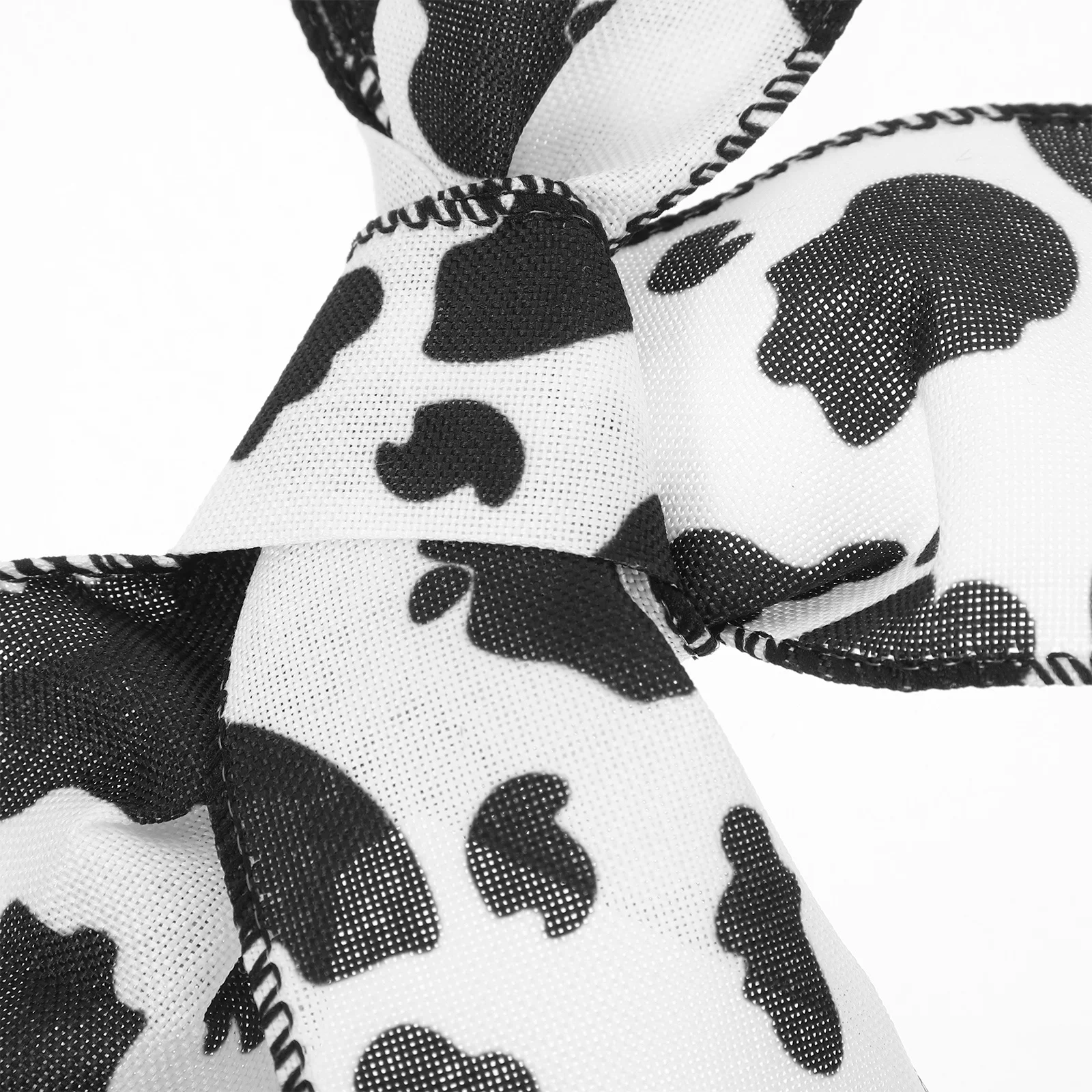 

Cow Pattern Ribbons 3 Rolls for Gift Wrapping Crafts Decoration Durable Polyester Bows Cow Ribbon DIY Crafts Making Ribbon