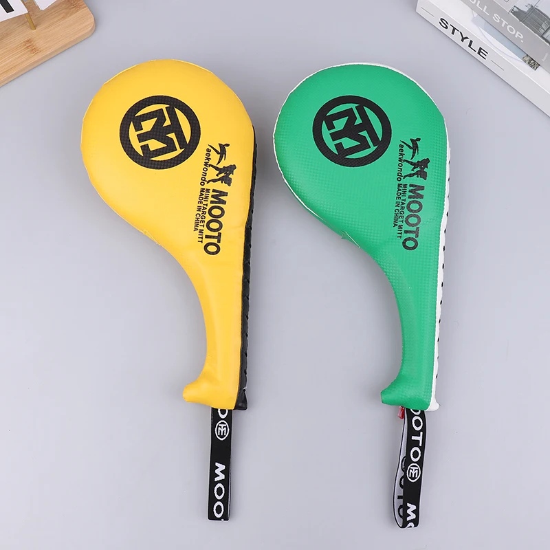 أطفال التايكوندو بولي Rebound الإسفنج دائم مزدوج ركلة الوسادة الهدف الملاكمة ساندا الوسادة لتاي كوون دو الكاراتيه التدريب هدايا صغيرة