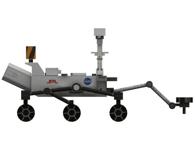 US Mars Rover Curiosity 1:20 Scale  DIY Cardmodel Handcraft PAPER MODEL KIT Handmade Toy Puzzles