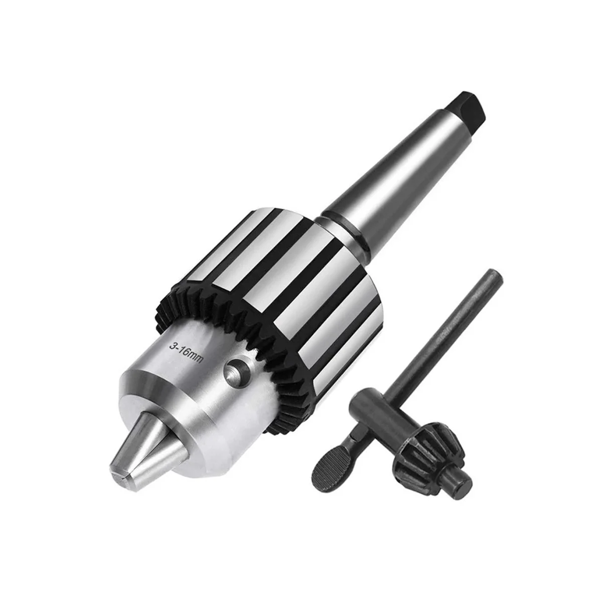 Super Heavy Duty 1/2 Inch (1-13mm) Magnetic Drill Chuck with 3/4 Inch Weldon Shank Adapter