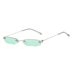 Anime Saiki Kusuo Glasses Cosplay Props Green Lens Sunglasses Small Frame Daily Cos Fashion Eyewear Unisex