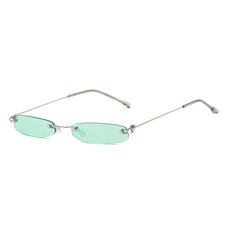 Anime Saiki Kusuo Glasses Cosplay Props Green Lens Sunglasses Small Frame Daily Cos Fashion Eyewear Unisex