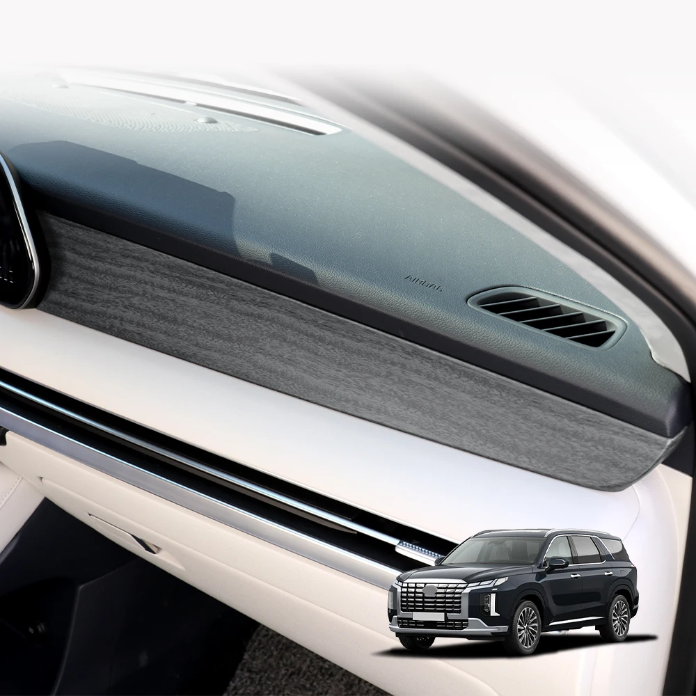 

2Pcs For Hyundai Palisade PE 2023-2025 LHD ABS Instrument Panel Decorative Frame Car Dashboard Trim Stripe Cover Accessories