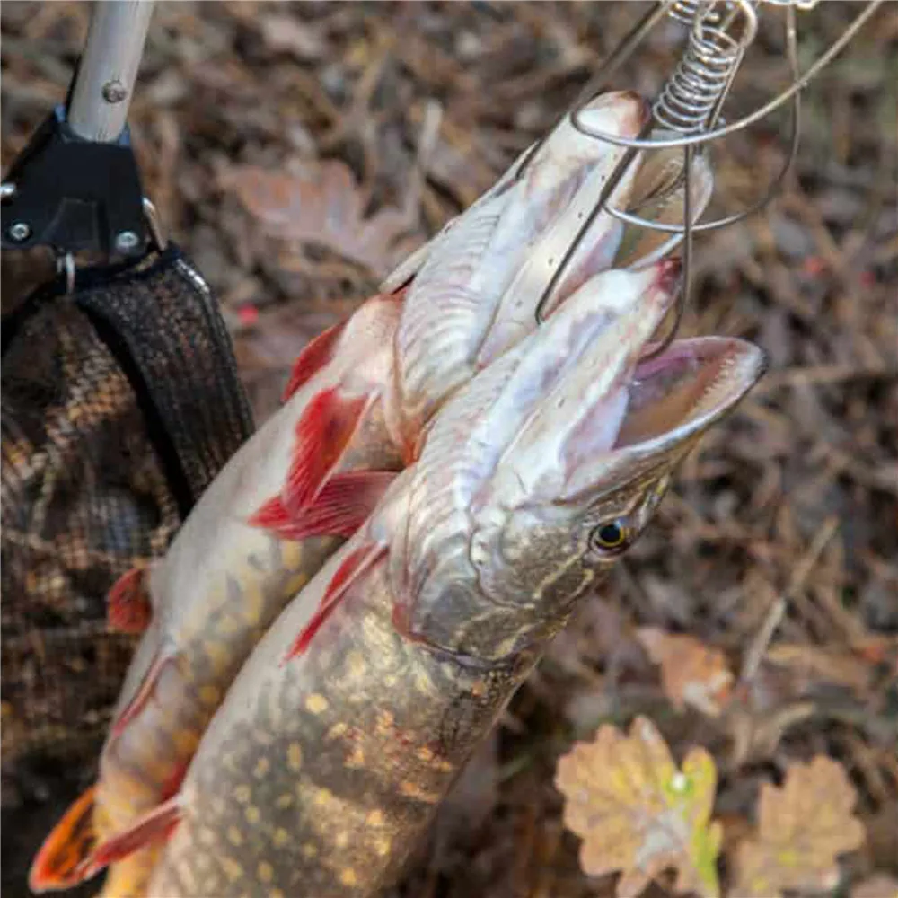 Clips mosquetón de pesca acero inoxidable para gran juego - imagen 5