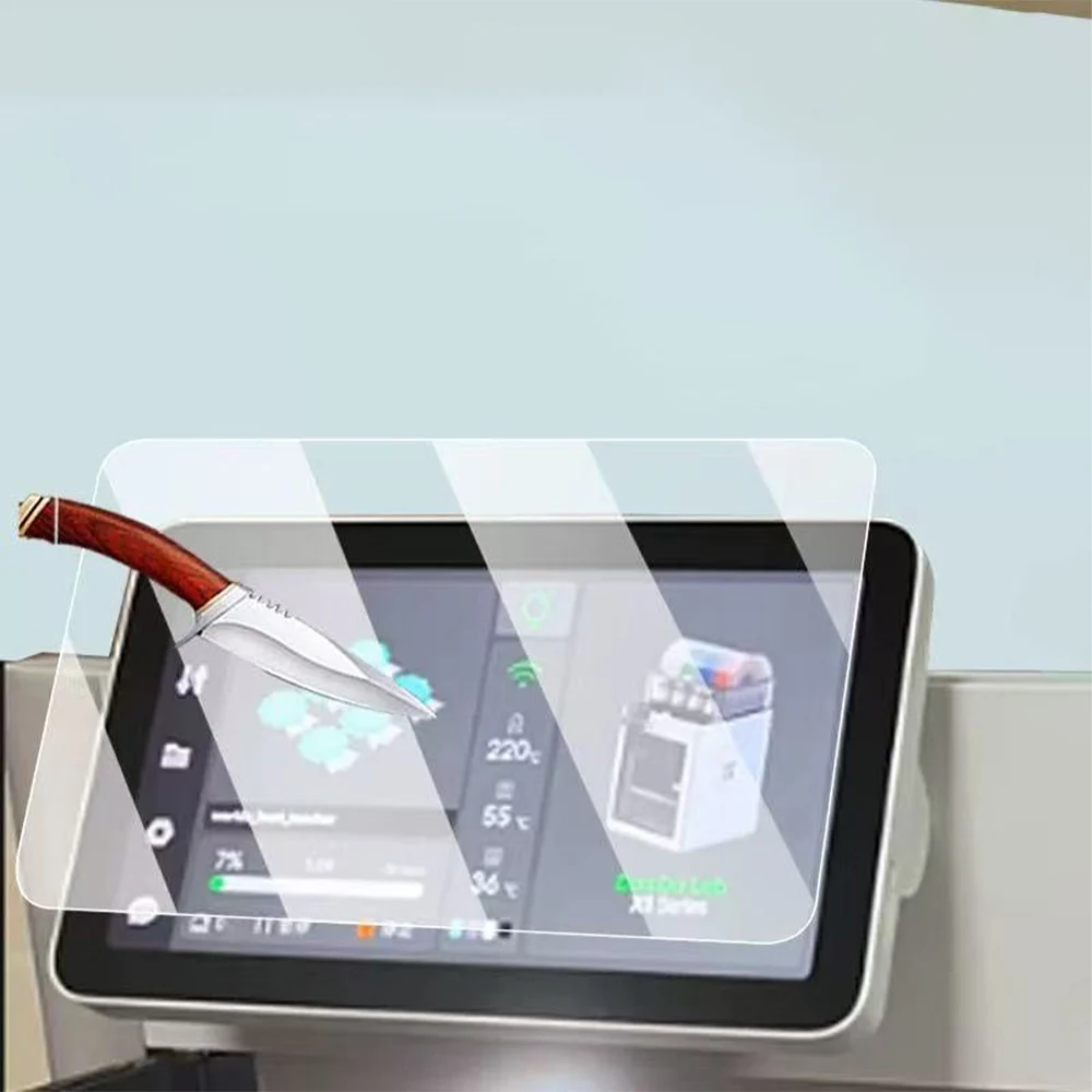 Protector de pantalla de película protectora de vidrio templado Premium a prueba de arañazos 9H para impresora 3D BambuLab X1 X1C X1CC H2D