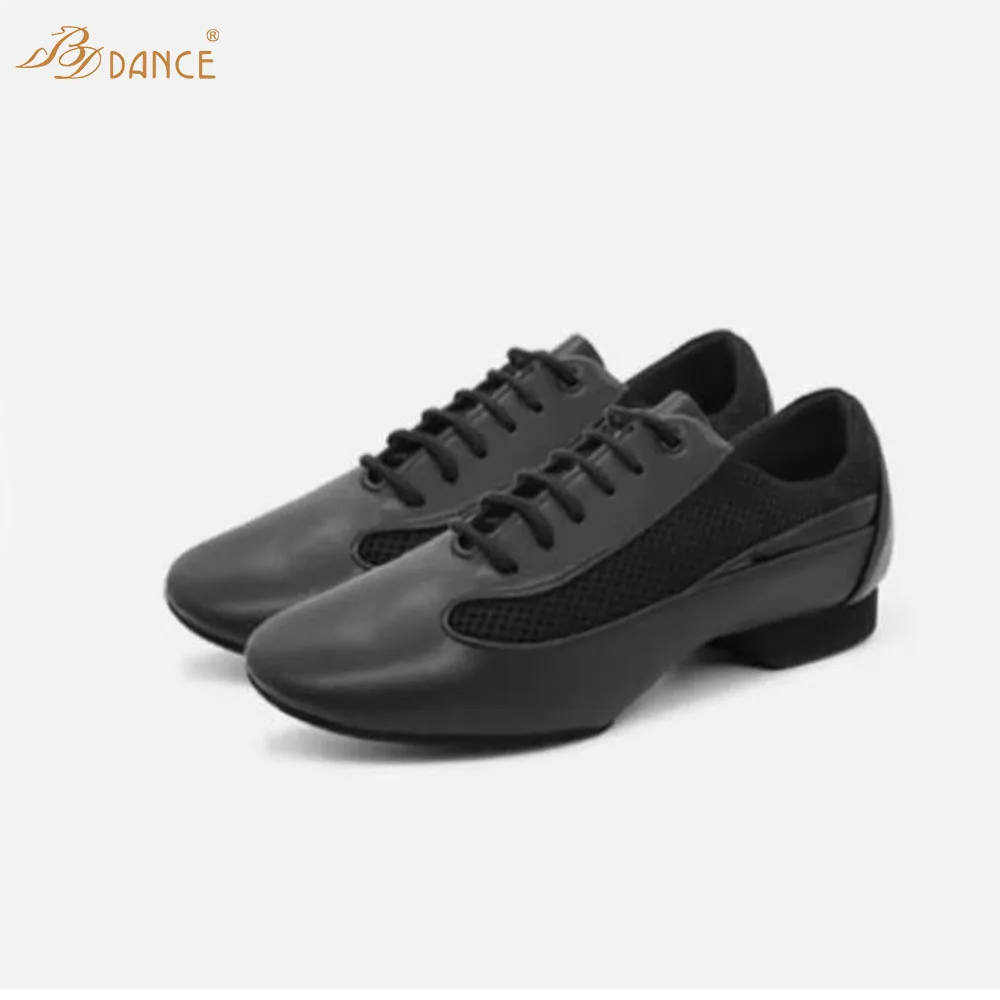 Betty Latin Dance Shoes Women's National Standard Dance Shoes Men's Professional Practice Shoes Teacher Modern Dance Shoes AM-6