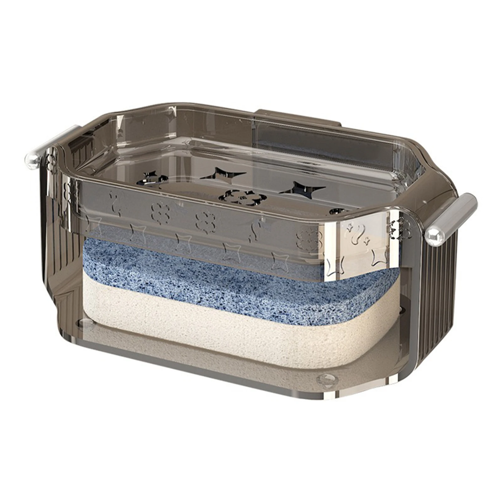 

Dish Rack Double Layer Cleaning Cotton Specifications Wall Mounted Dual Purpose Water Absorption Package Content