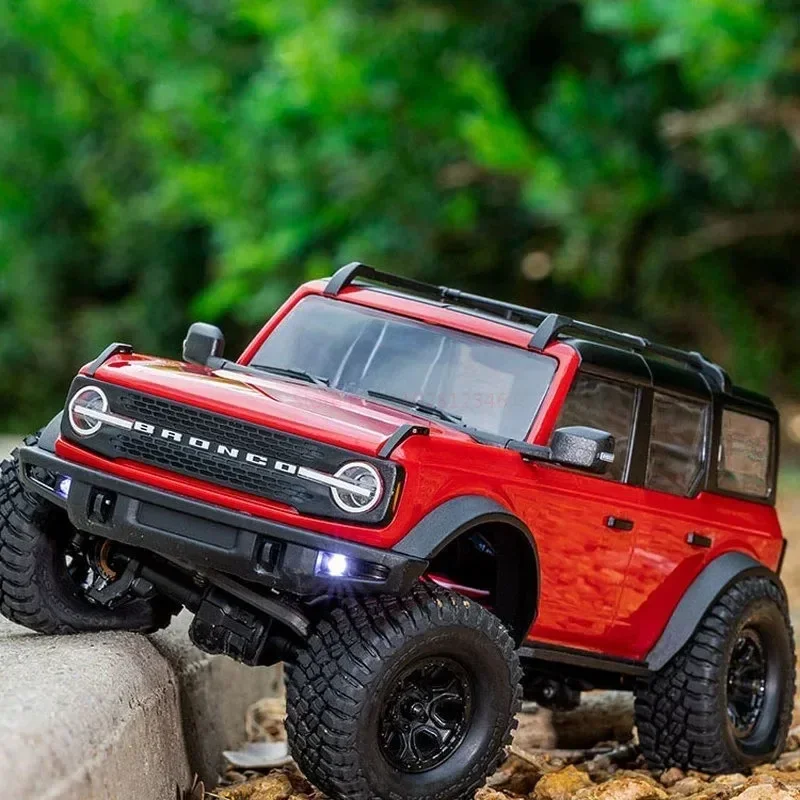 Traxxas nowy 1/18 Mini TRX4M Land Rover Liema zdalnie sterowany elektryczny pojazd wspinaczkowy pojazd terenowy zabawka prezent dla chłopca