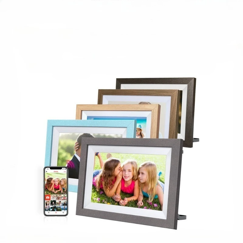 WiFi Smart 10 Inch Digital Photo Frame High Definition Touch Screen Mobile App To Send Pictures Vphoto Electronic Album