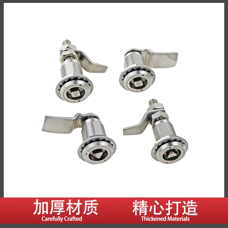 304 Stainless Steel Cylindrical Triangle Multi Specification Standard Chassis Cabinet Iron Sheet Cabinet Door Lock