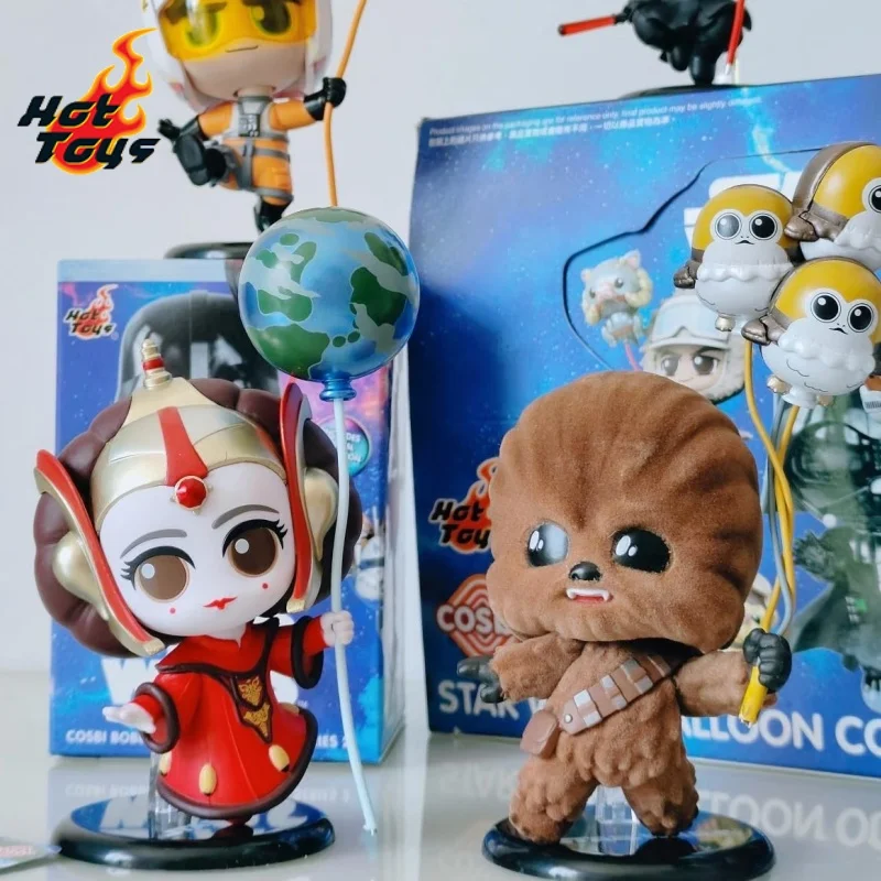 Nouvelles figurines miniatures élégantes de la série 2 Cosbi Star Wars Balloon de Hot Toys, boîte mystère, cadeau de collection pour les collectionneurs adultes