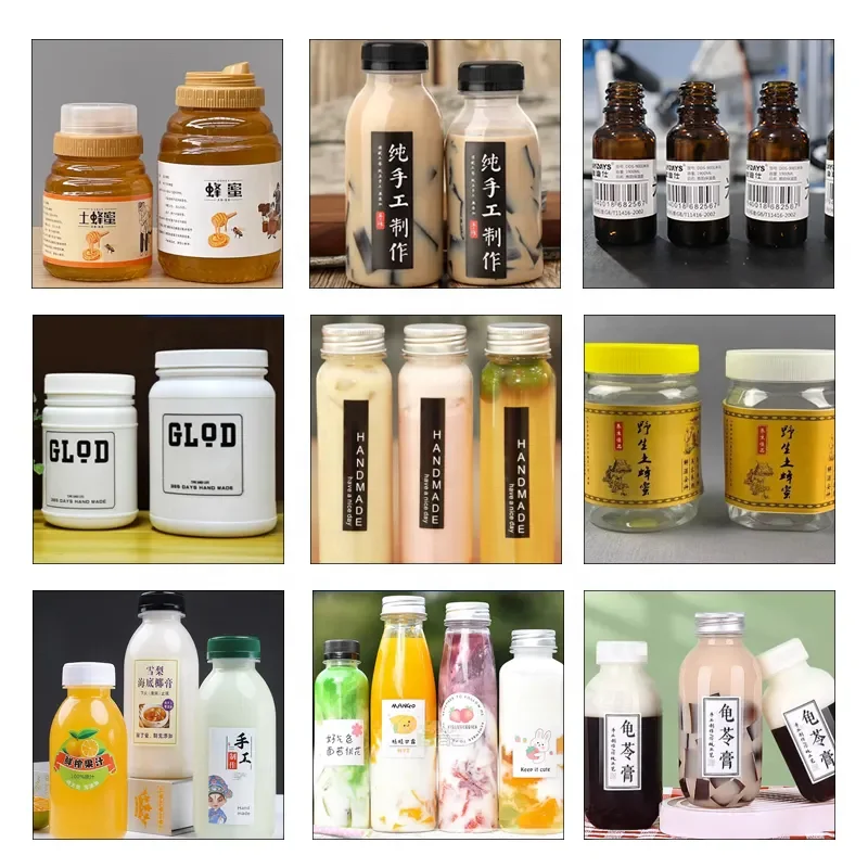 Etichettatrice Inrelligent Etichettatrice automatica per bottiglie rotonde