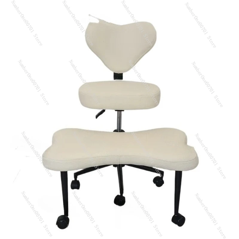 Cross-legged chair computer desk office seat sitting not sitting easy chair dormitory stool squatting