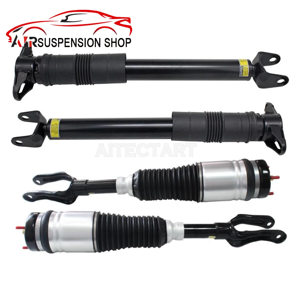 

4x Front & Rear Air Suspension Shock Absorber For Jeep Grand Cherokee 2011-2015 OEM 68029902AE 68029903AE 68069680AG