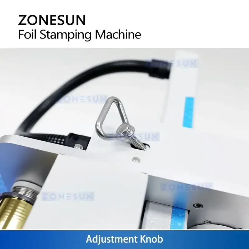 ZONESUN ZS-8025 Automatic Digital Hot Foil Stamping Machine Windows OS 20-50mm/s Plateless Heat Press Leather Card Crafts Printe - view 5