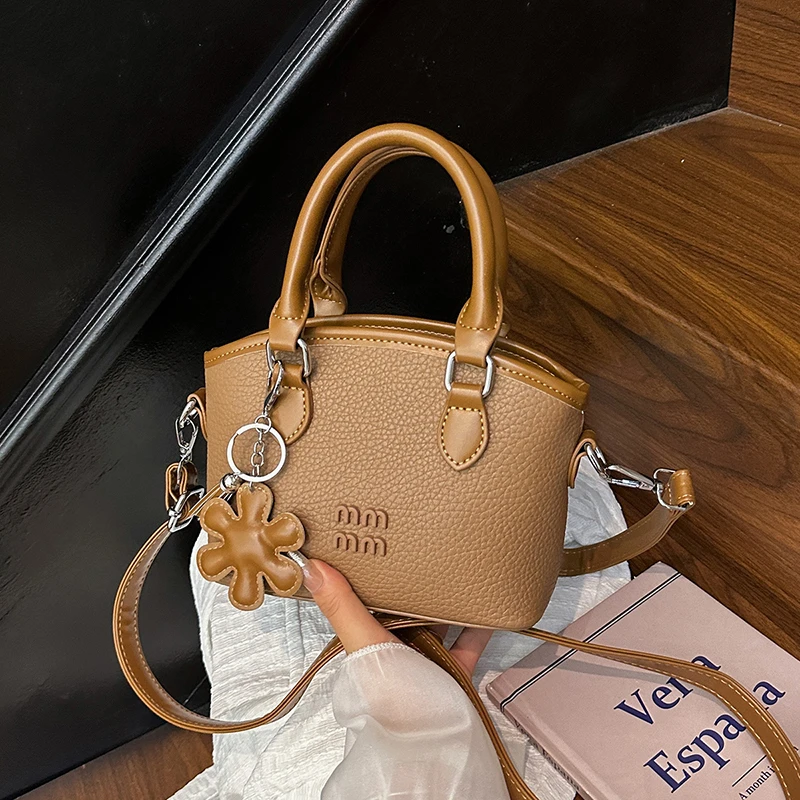 

Fashionable Leather Shoulder Bag With Crossbody Strap, Elegant Women's Messenger Bag For Ladies, Classic Design Luxury Brand