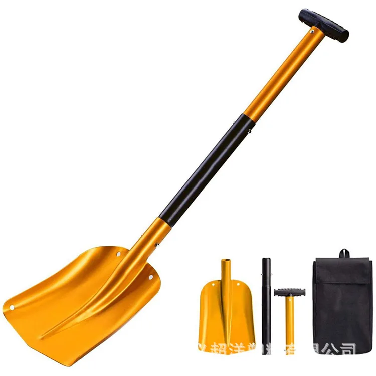 

Suitable forManufacturer's promotion Multifunctional aluminum alloy snow shovel Outdoor camping shovel Mountaineering camping de