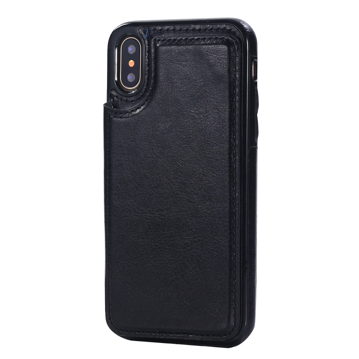 

Luxury Card Bag Leather Wallet Phone Case For iPhone 16 15 14 Pro Max 13 12 7 8 Plus XR XSMAX Shockproof Protector Cover Cases