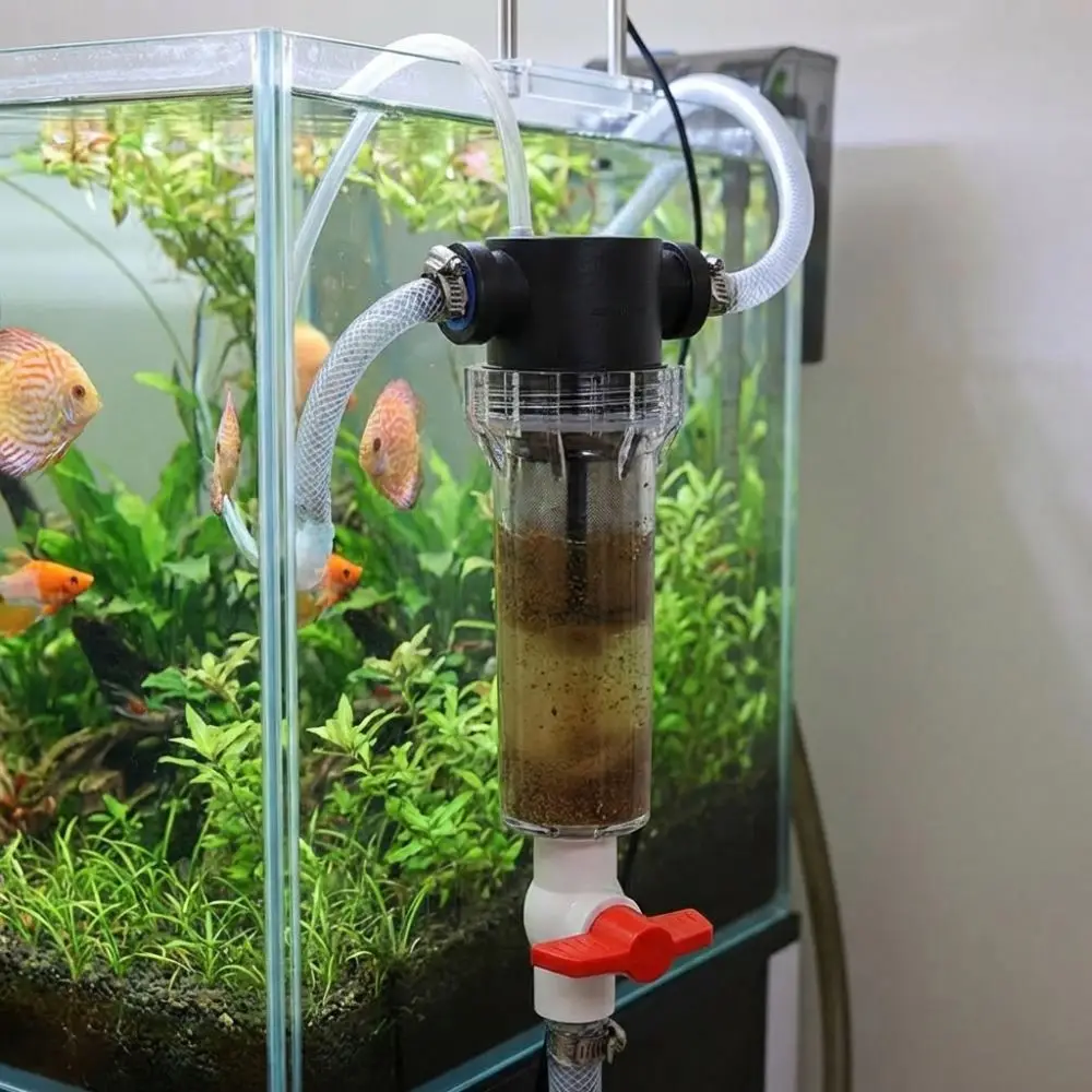1/2 3/4 Female Thread Aquarium Feces Separator Stainless Steel Filter Screen Precision Filtration Sediment Water Filter