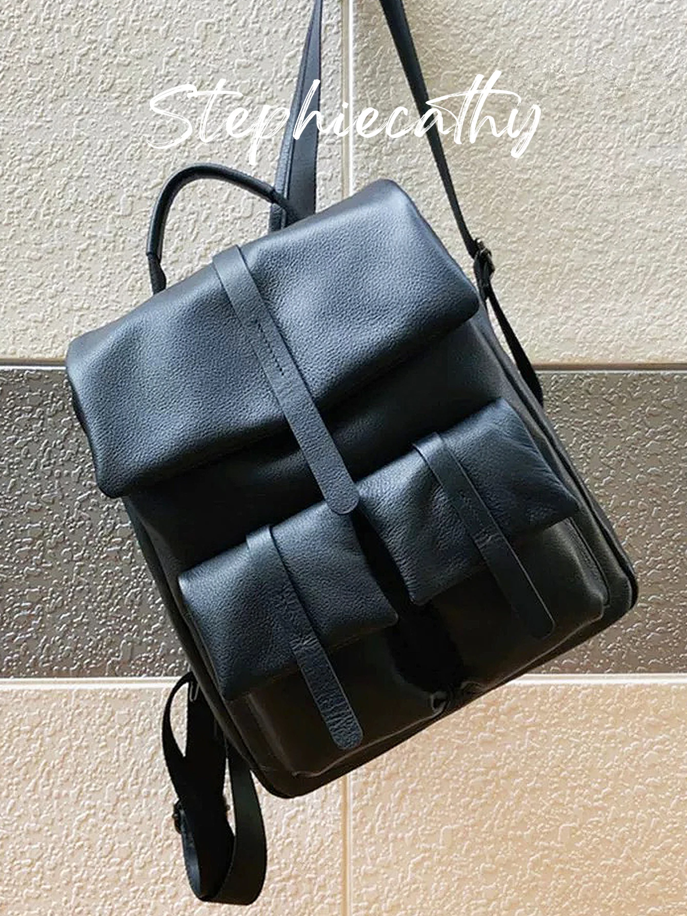 SC 럭셔리 정품 가죽 배낭 여성 대용량 가방 기능성 학교 가방 배낭 일일 여행 대학 휴가