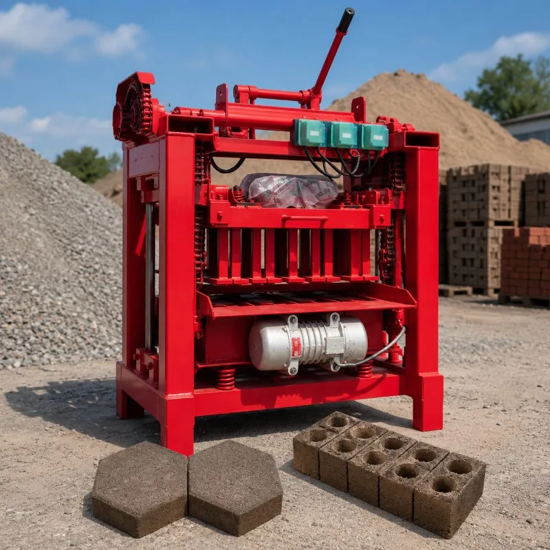 Brick Making Machine Concrete Block Machine Hot Sale Manual Operation with Customized Mold for Pavement Wall Blocks