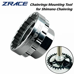 ZRACE Shimano 12s Chainrings Mounting Tool for SM-CRM95 / SM-CRM85 / SM-CRM75, TL-FC41 / FC41