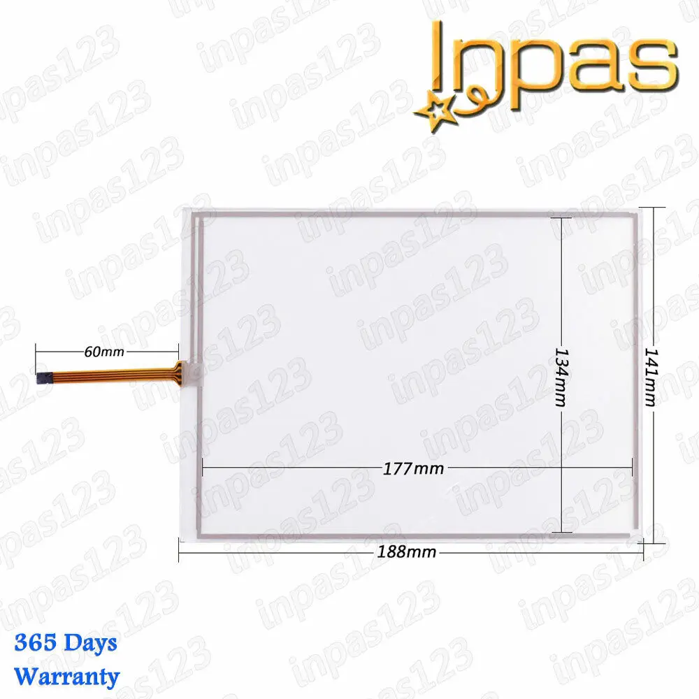 1PC FOR DMC QST-084 QST-084A QST-084A075H QST084A075H Touch screen glass