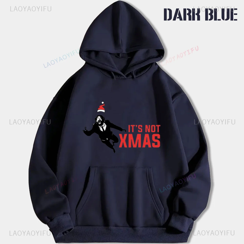 Die Hard Movie Classic Hoodies Christmas 1988 Bruce Willis Sweatshirt Vintage 90s Nostalgia Streetwear Autumn winter Pullovers