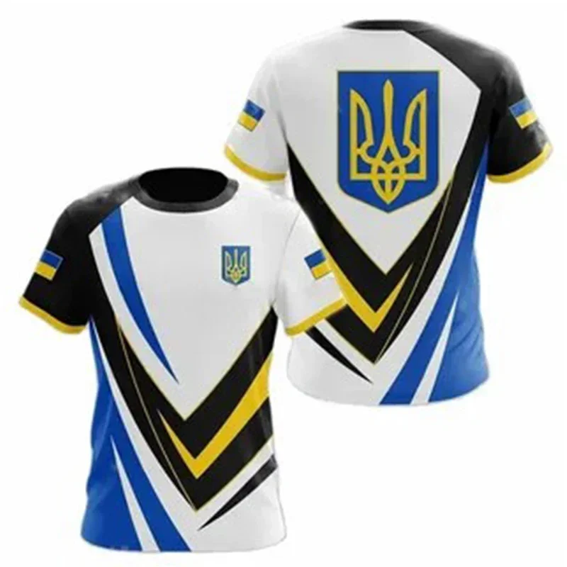 Fashionable and Lnteresting Yellowish blue Pictures For Men\'s T-Shirts Trend Digital Printing Casual Round Neck Short Sleeved