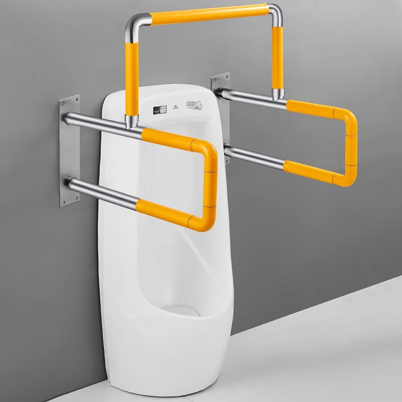 Widened Big Bend Toilet Safety Rails Barrier-free Grab Bars Rails , Toilet Seat Urinal Handrail Frame Toilet Support for Elderly