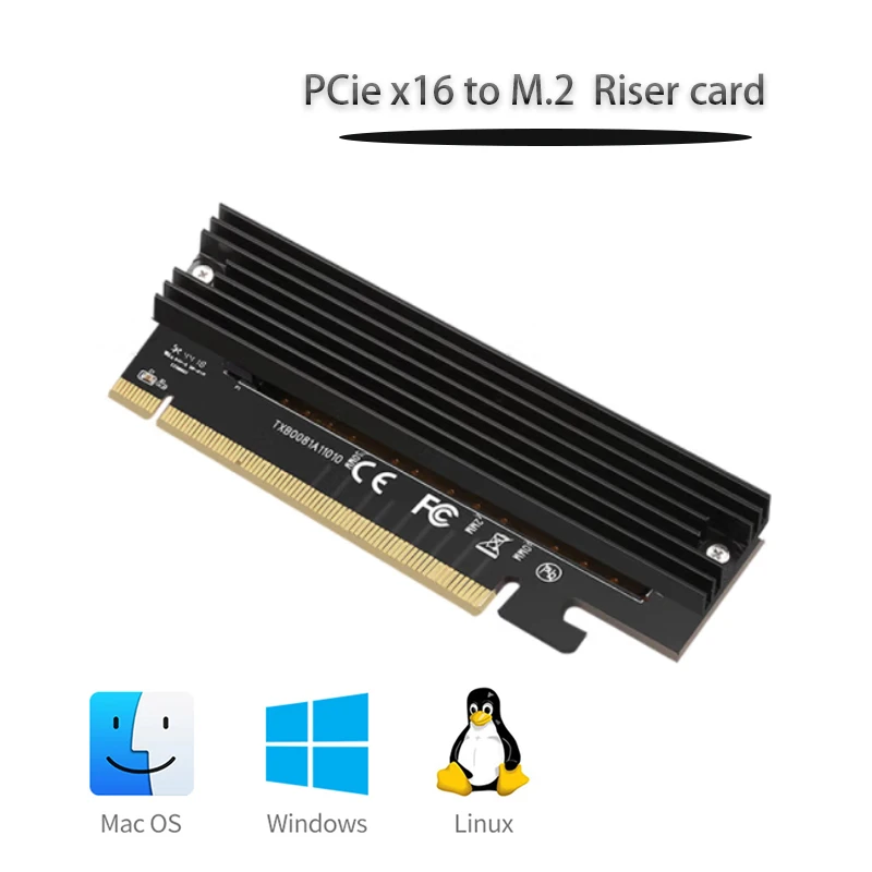 

Game PCI-E Riser Card Adapter PCI-e Converter M.2 to PCI-E X16 For Desktop Expansion card Controller support Windows/MAC/Linux