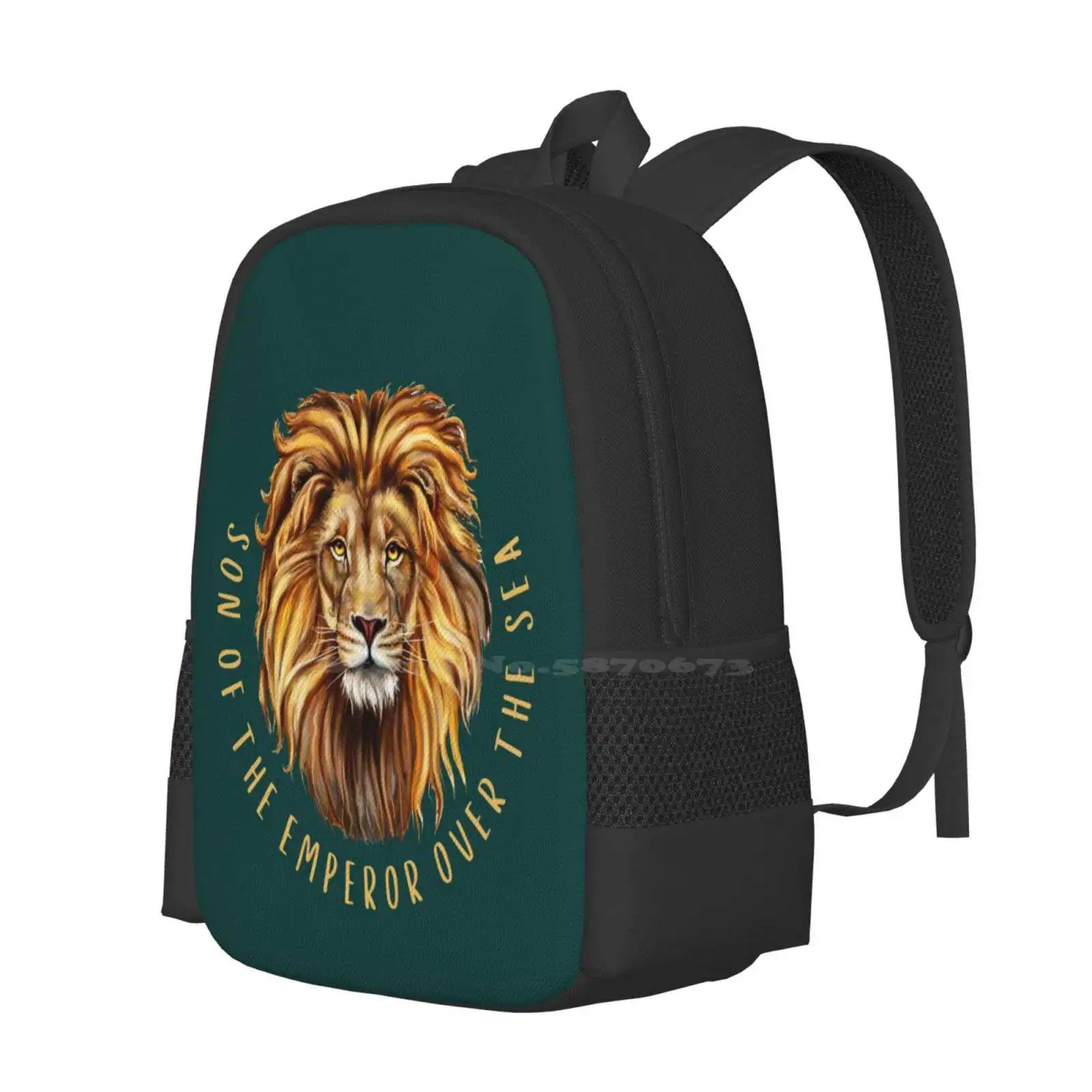 Son Of The Emperor Over The Sea Aslan Narnia Hot Sale Schoolbag Backpack Fashion Bags Aslan Narnia Chronicles Emperor Over Sea