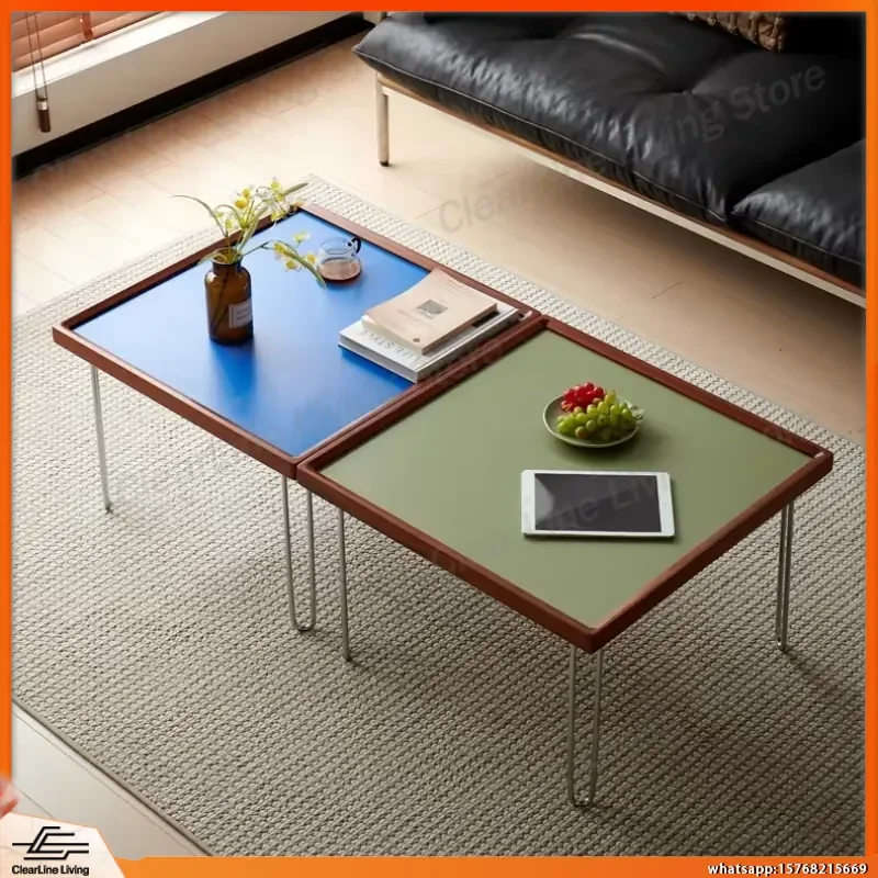 table-basse-carree-bauhaus-en-acier-inoxydable-table-centrale-de-salon-table-d'appoint-minimaliste-nordique-table-moderne-pour-petits-espaces-domestiques