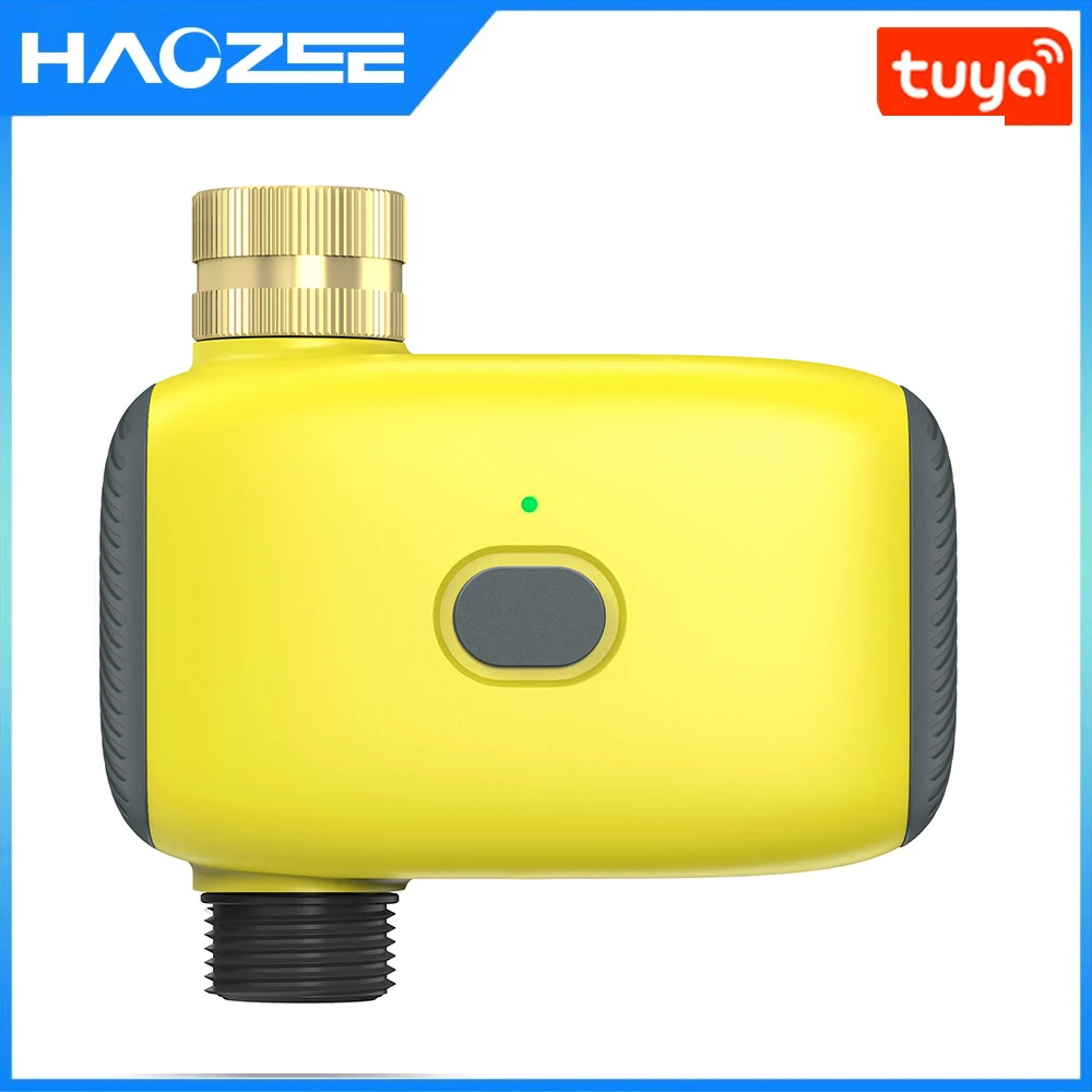 Tuya Smart Zigbee Watering Timer Sprinkler Drip Irrigation System Controller Brass Inlet Support Home Assistant Zigbee2mqtt