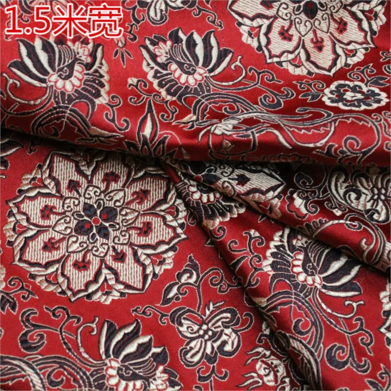 เบาะเฟอร์นิเจอร์โยนหมอน cheongsams Hanfu ตกแต่ง handcrafted ผ้าไหม jacquard ผ้าปลอมแปลงผ้าโบราณ