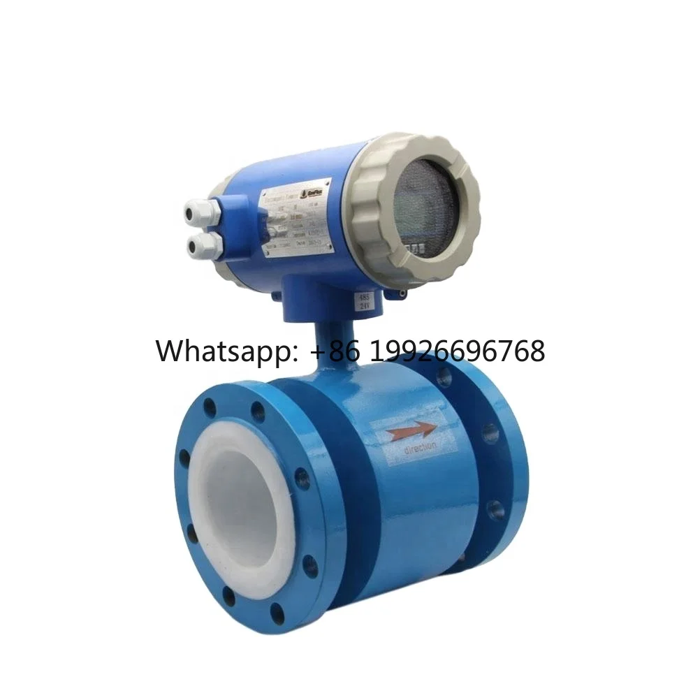 GAIMC IoT Enabled Electromagnetic Flow Meter RS485 RTU / 4G Remote Data Transmission for Smart Water Management