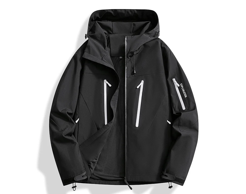 Spring Autumn Men's Climbing Waterproof Jackets Outdoor Men Hiking Rain Coats Men Sports Breathable Windbreaker Jacket Clothing