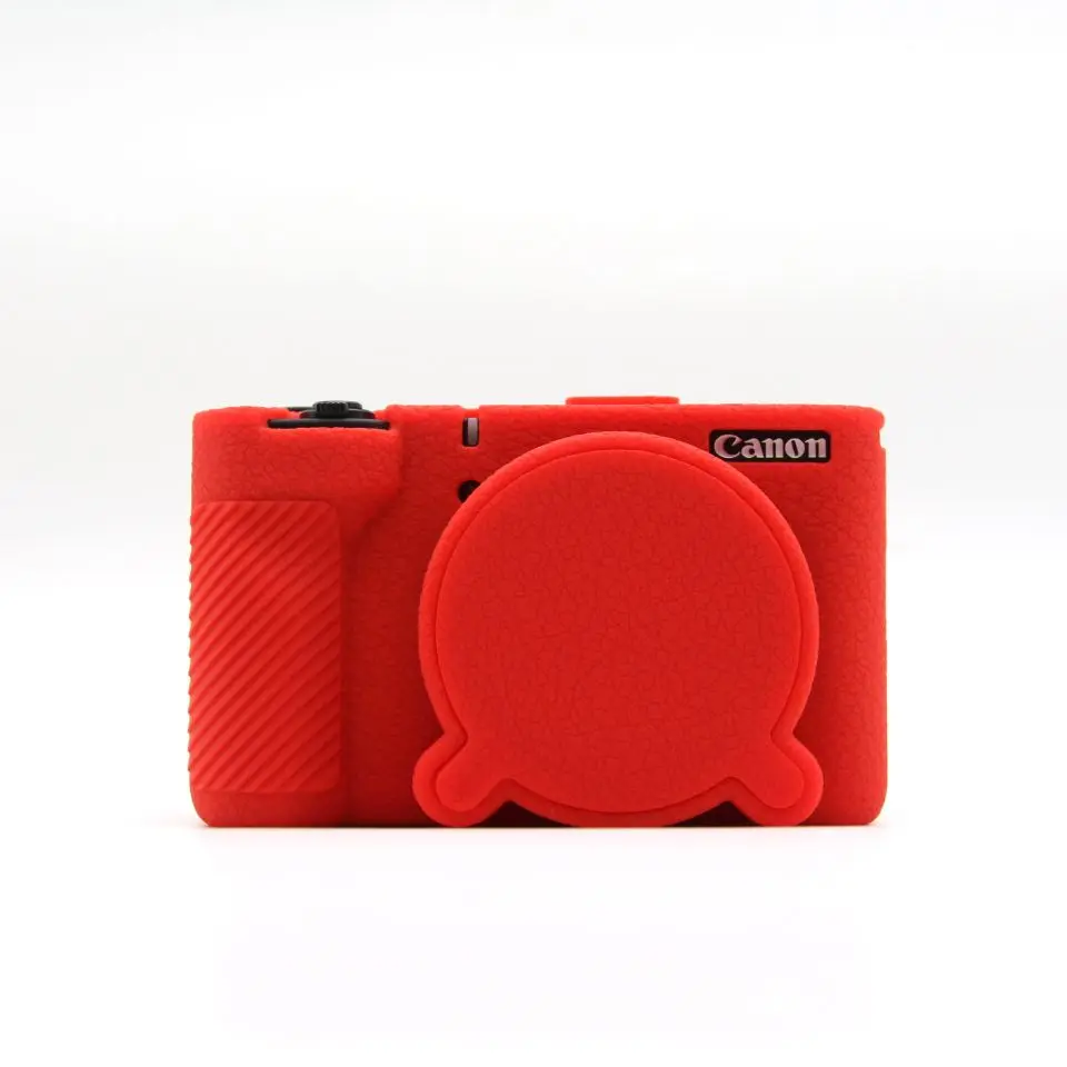 Capa de silicone para câmera Canon v1/Canon PowerShot V1 Capa de silicone dedicada Canon V1