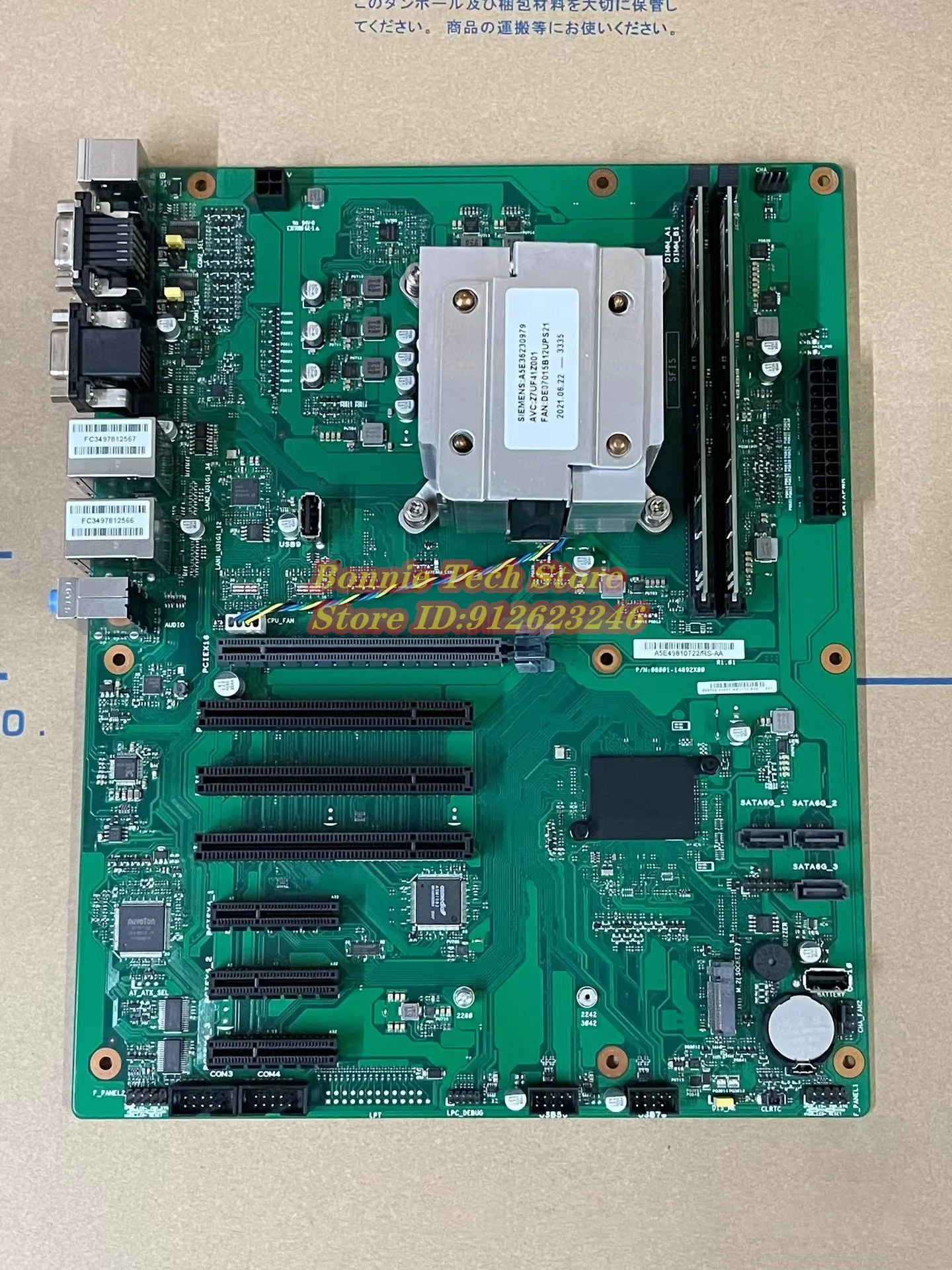 SMART3000 for Siemens SIMATIC IPC3000 SMART / 6AG4010-6AB25-0XX5 Industrial Automation Motherboard