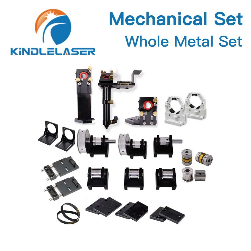 KINDLELASER CO2 laserowe części metalowe transmisji głowica laserowa komponenty mechaniczne dla DIY CO2 maszyna do laserowego cięcia i grawerowania