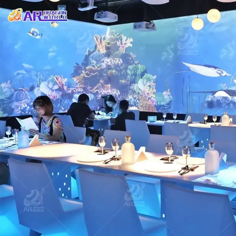 【CHIMU HOME】 3D Holographic Projector for Interactive Floor and Wall Lighting Displays Gaming Entertainment