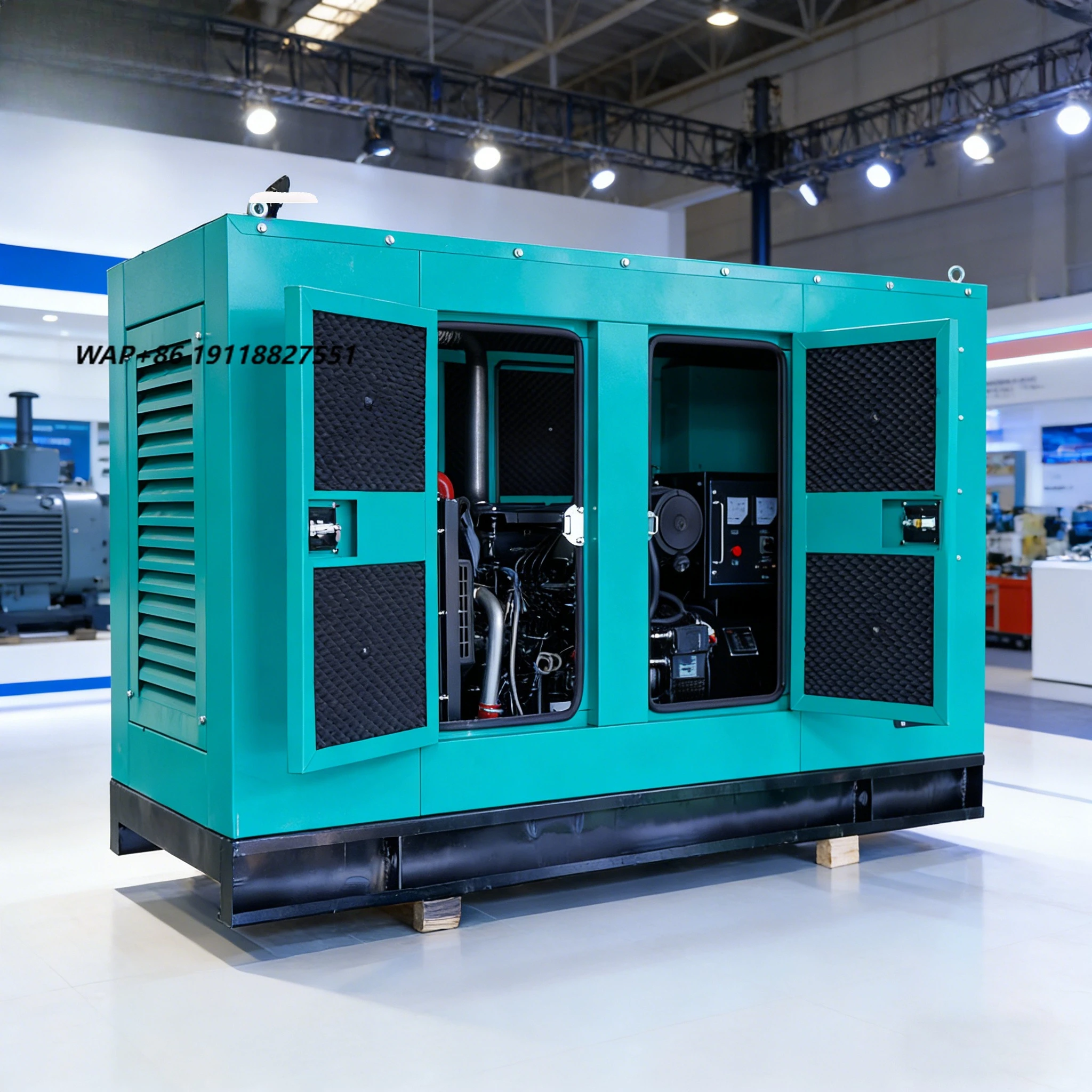 Super Silent 30kw  Genset Auto Start Remote Start 50Hz Low Noise Industrial Backup Power Supply Generator Set