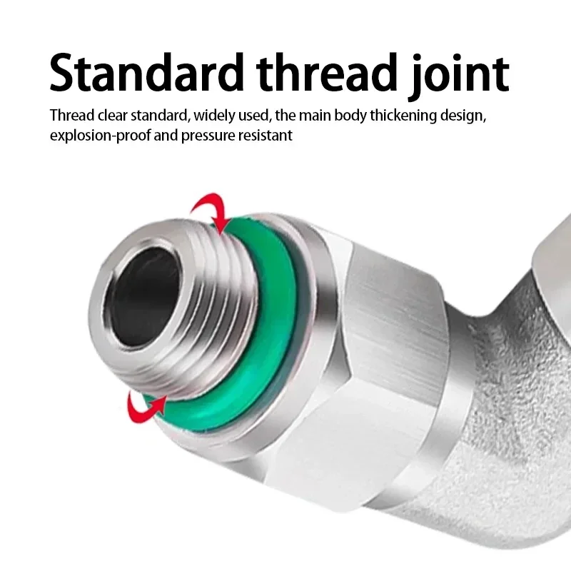 Imagem -05 - Encaixe de Mangueira Pneumática pl Air Tube Connector Quick Release Pipe Fittings Bsp Aço Inoxidável 304