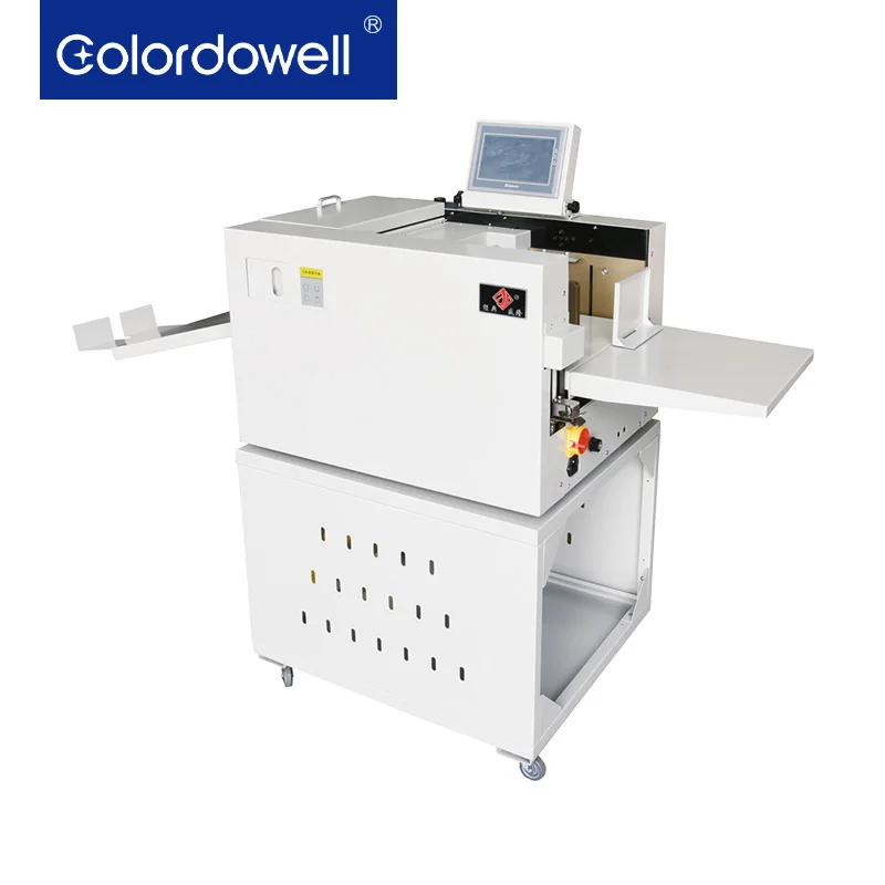 WD-399A Automatic A3 Sheet Digital Paper Feed Creasing And Perforating Machine